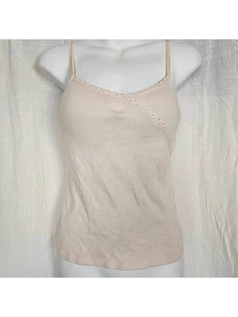 vintage fashion bug sequin lace fairy cami